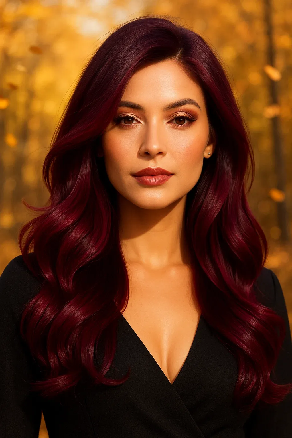 Burgundy Hair Color
