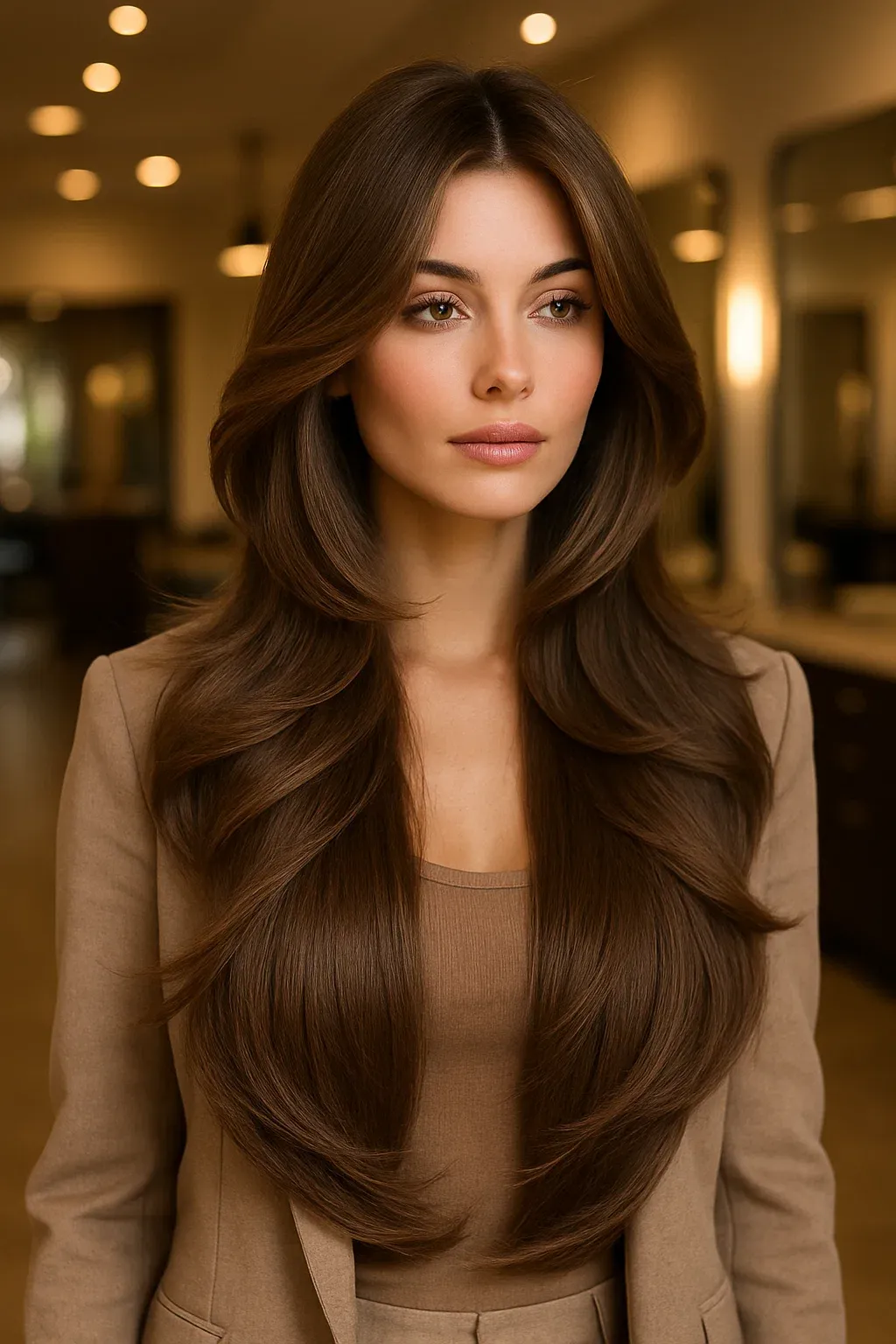 Butterfly Haircut Long Hair