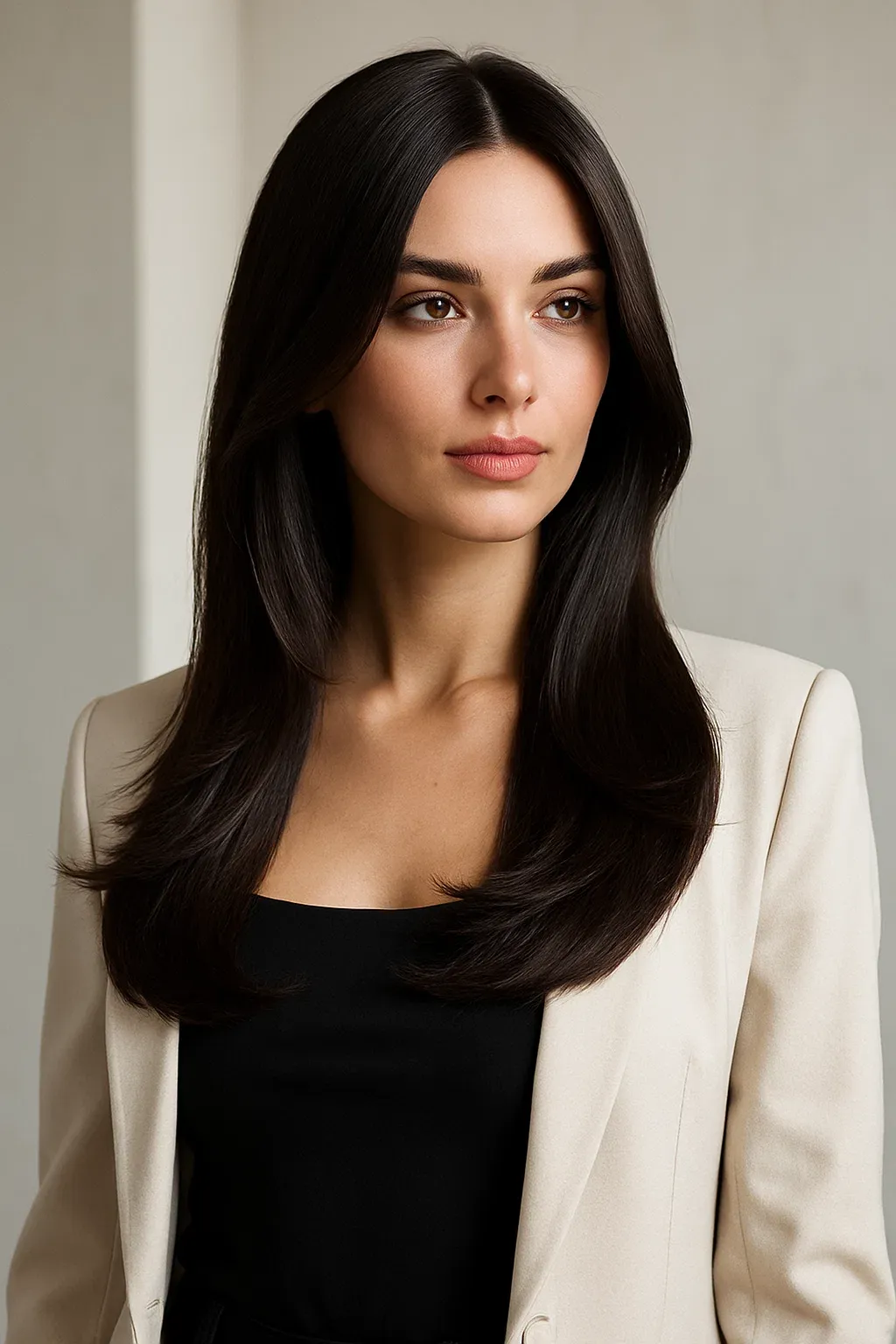 Butterfly Haircut Straight Hair