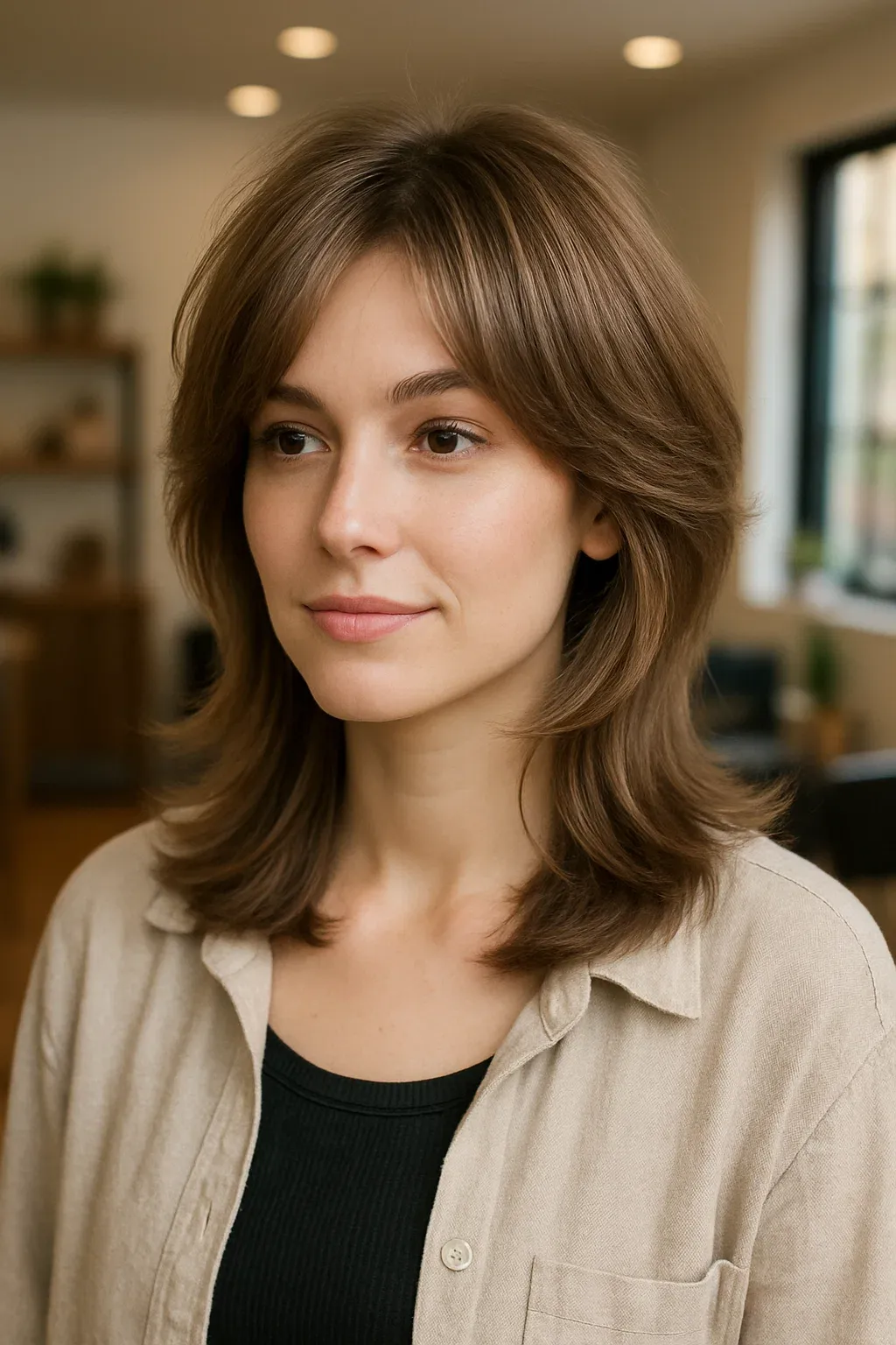 Butterfly Haircut for Thin Hair