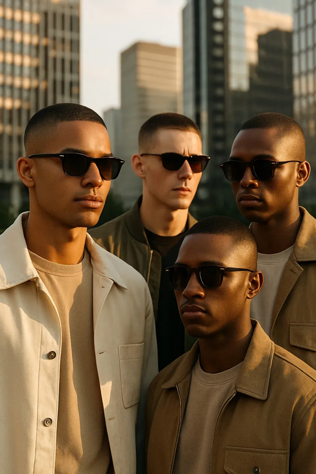 Buzz Cut Men