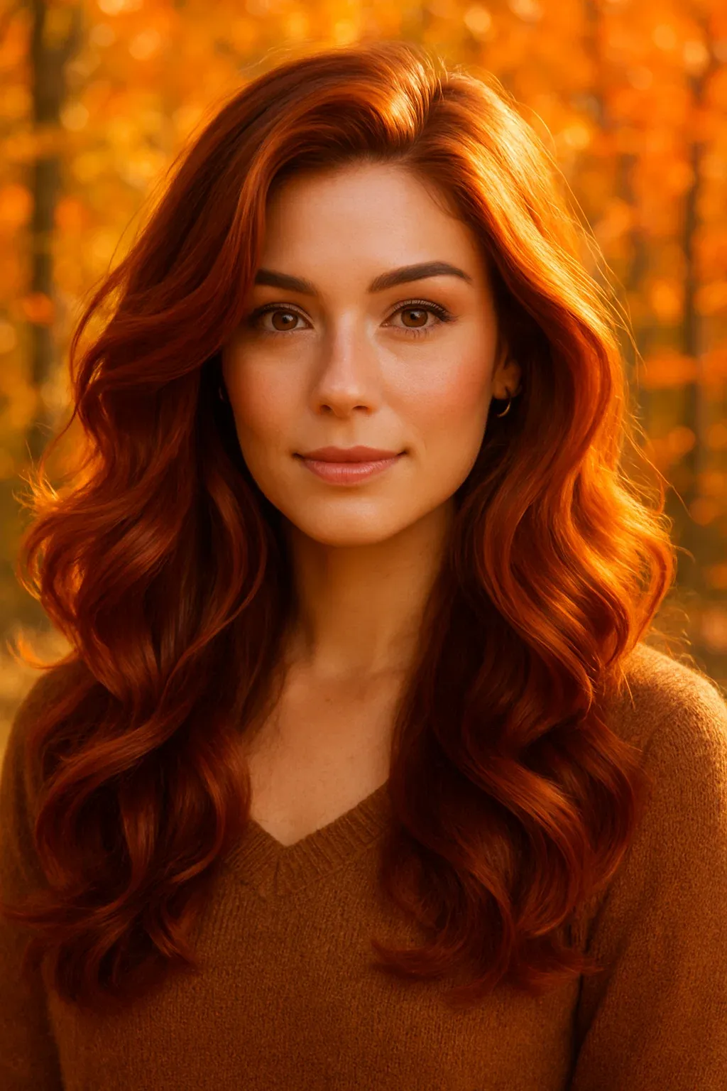 Copper Brown Hair Color