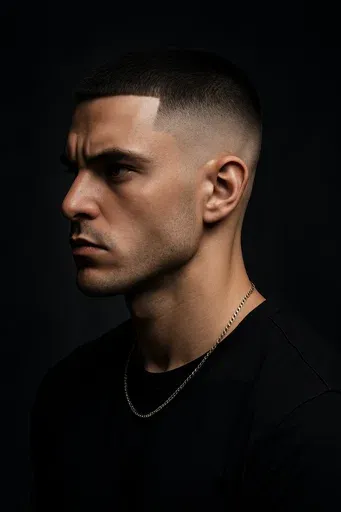 Fade Buzz Cut Fade