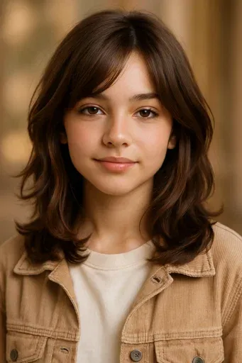 Haircut for Girls Medium Hair