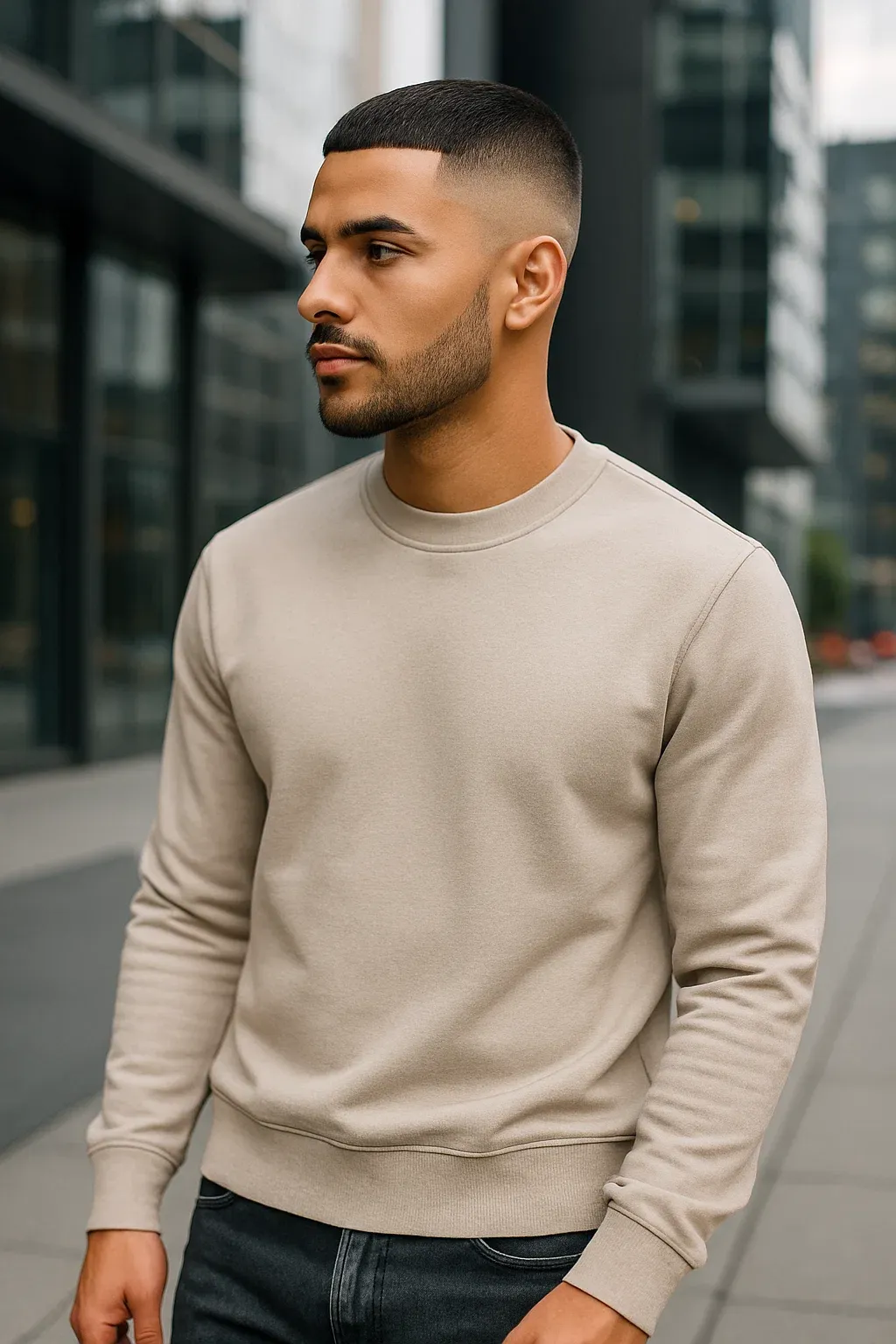 Low Fade Buzz Cut