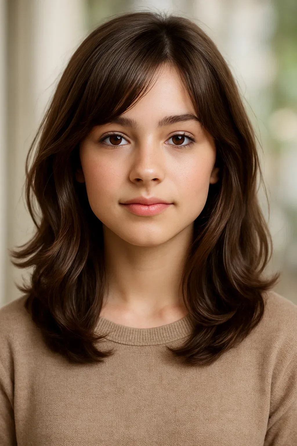 Medium Haircut for Girls