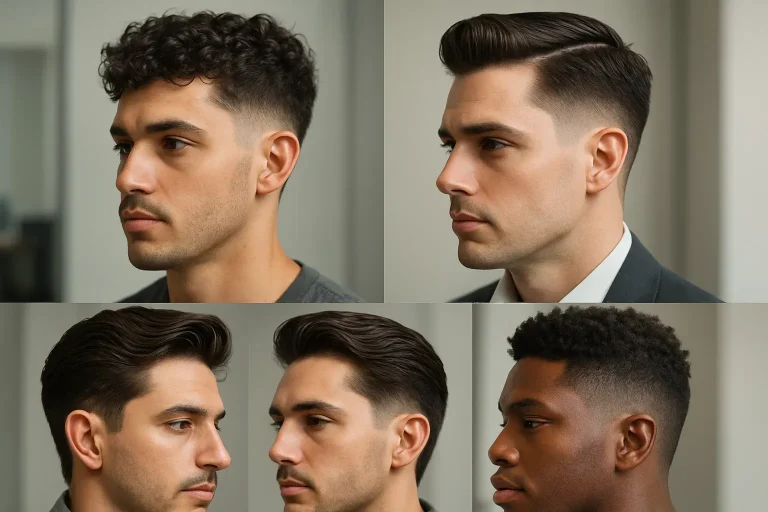 26 Best Mid Fade Haircuts Perfect Balance Between Clean and Stylish Mid Fade with Slick Back