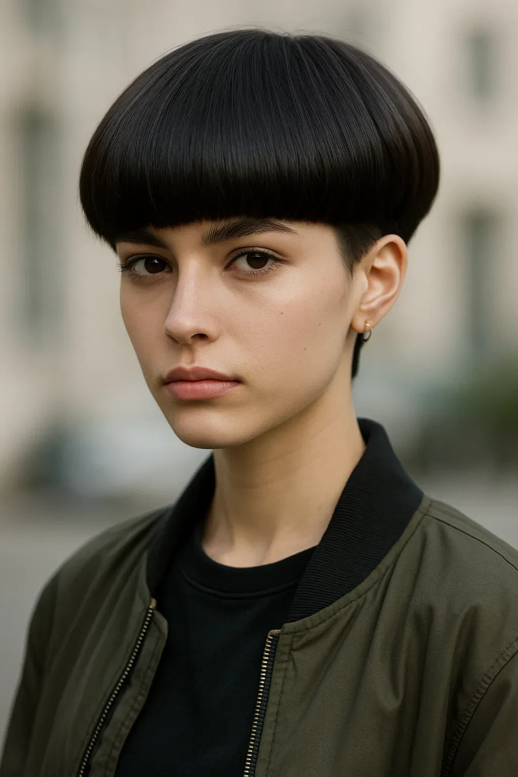 Mushroom Haircut for Girls