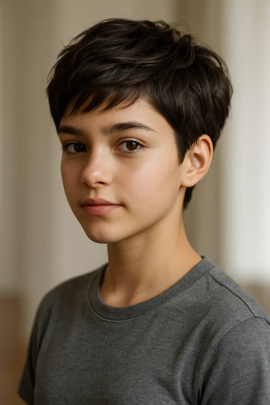 Pixie Haircut for Girls