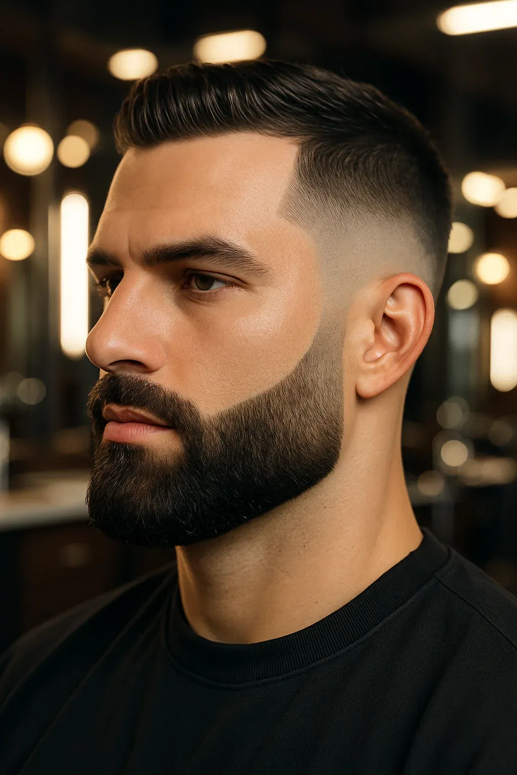 Skin Fade Beard