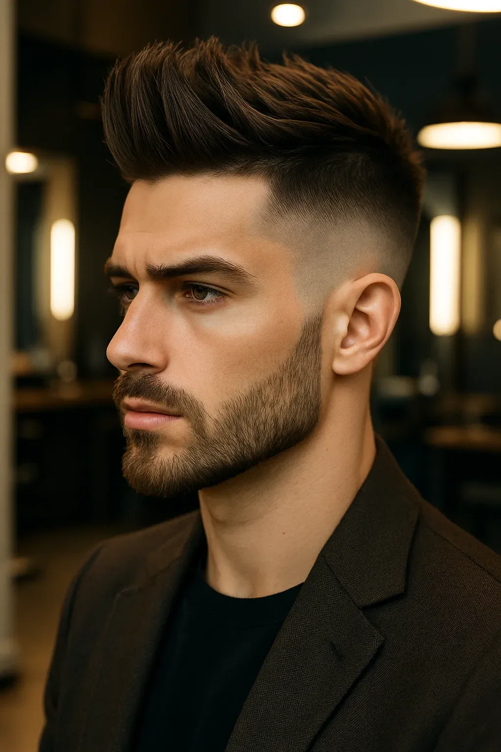 Skin Fade Brush Up
