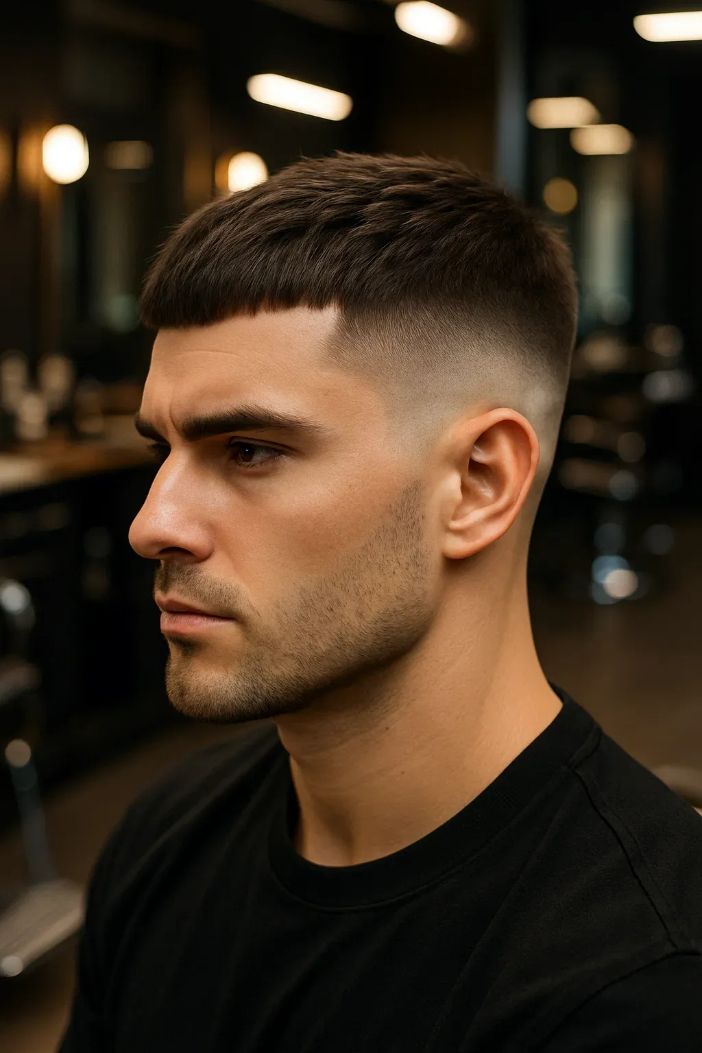 Skin Fade French Crop