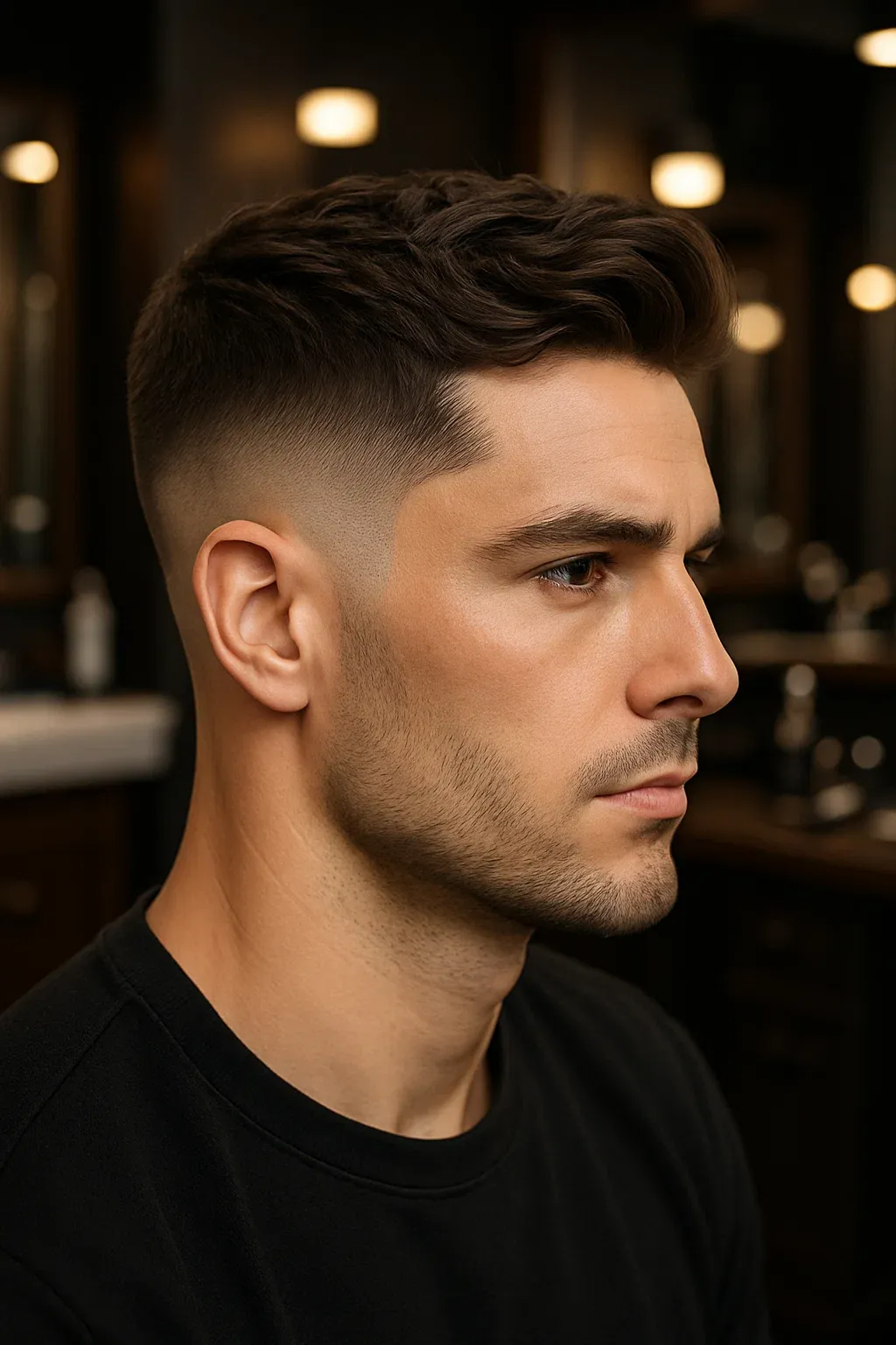 Temple Skin Fade