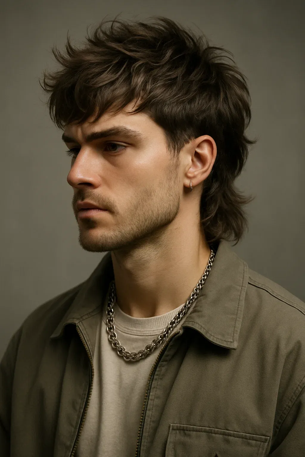 Wolf Haircut for Men