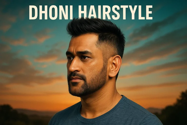 dhoni hairstyle