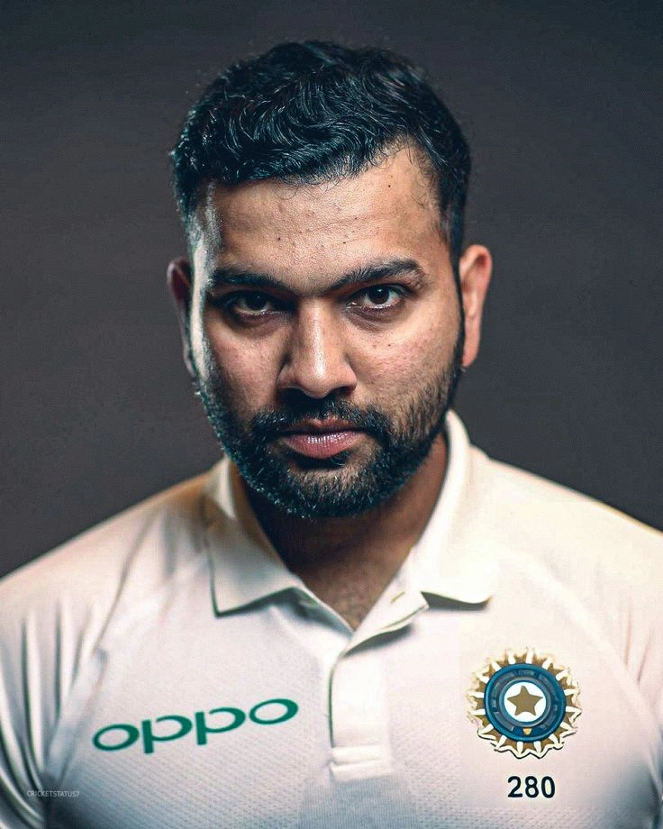 rohit sharma hairstyle