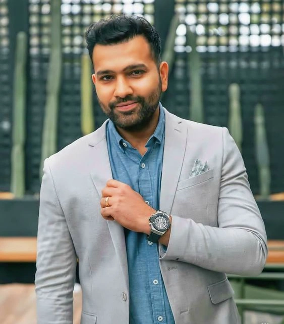 rohit sharma hairstyle