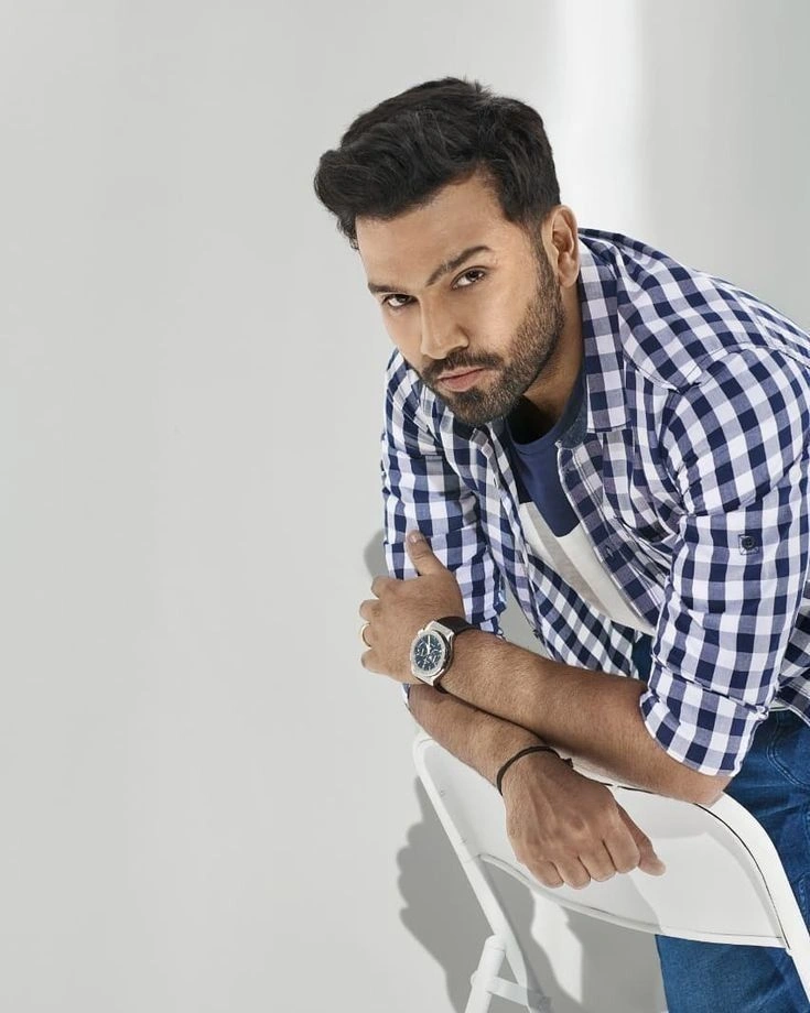 rohit sharma hairstyle