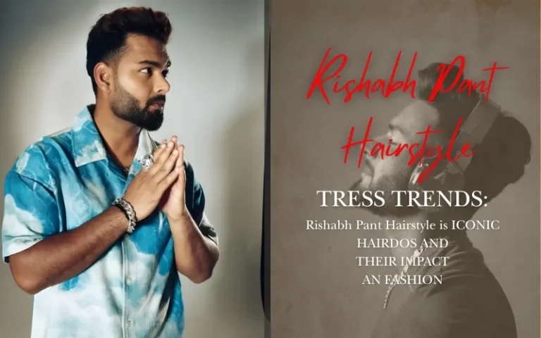 rishabh pant hairstyle