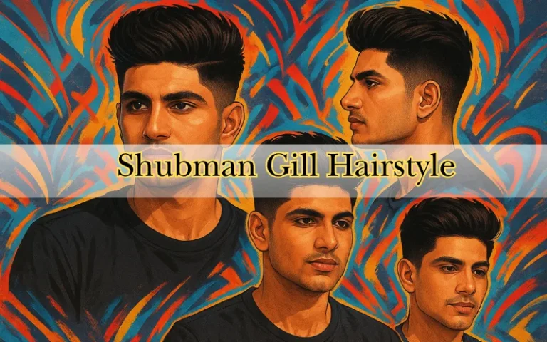 shubman gill hairstyle