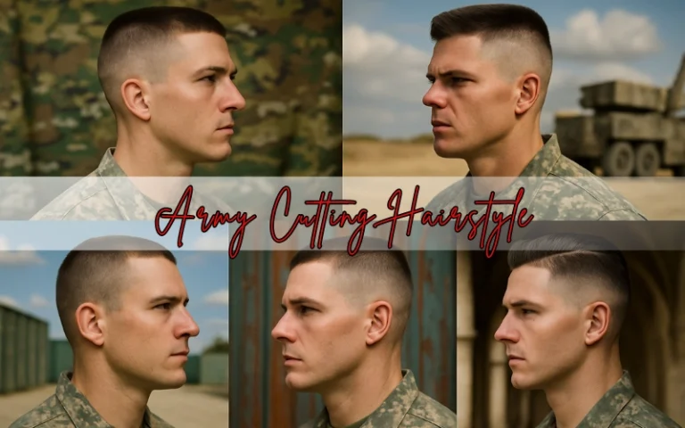 army cutting hairstyle