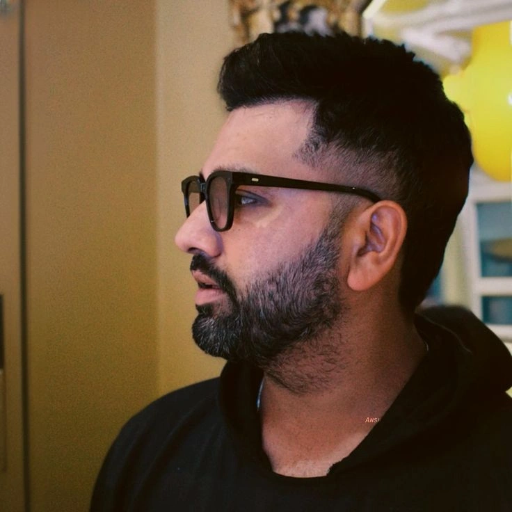 rohit sharma hairstyle