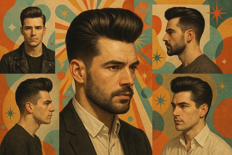 pompadour hairstyle